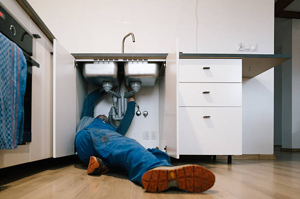 Professional Plumbing technician working in Oswego, KS